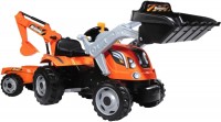 Photos - Pedal Car Smoby Builder Max Tractor 