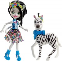 Doll Enchantimals Zelena Zebra and Hoofette FKY75 