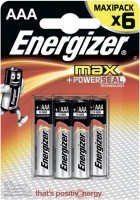 Photos - Battery Energizer Max  6xAAA