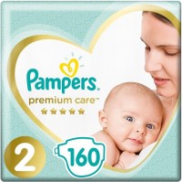 Photos - Nappies Pampers Premium Care 2 / 160 pcs 