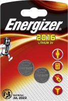 Photos - Battery Energizer  2xCR2016