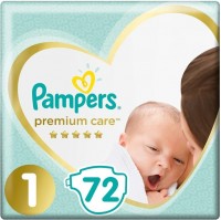 Nappies Pampers Premium Care 1 / 72 pcs 