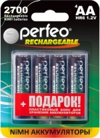 Photos - Battery Perfeo  4xAA 2700 mAh