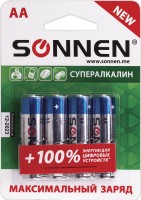 Photos - Battery SONNEN Super Alkaline  4xAA