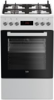 Photos - Cooker Beko FSM 52321 DWDS white