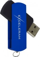 Photos - USB Flash Drive Exceleram P2 Series USB 2.0 64 GB