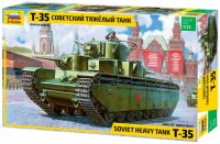 Model Building Kit Zvezda Soviet Heavy Tank T-35 (1:35) 