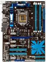 Photos - Motherboard Asus P7P55D-E LX 