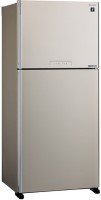 Photos - Fridge Sharp SJ-XG690MBE beige