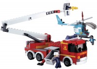 Photos - Construction Toy Sluban Telescopic Platform with Helicopter M38-B0627 