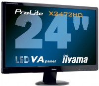 Photos - Monitor Iiyama ProLite X2472HD 24 "  black