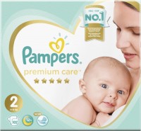 Photos - Nappies Pampers Premium Care 2 / 102 pcs 