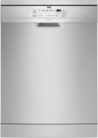 Photos - Dishwasher AEG FFB 53610 ZM stainless steel