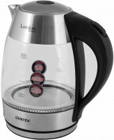 Photos - Electric Kettle Centek CT-0059 2200 W 1.7 L  stainless steel