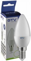 Photos - Light Bulb GTV LED C37 8W 3000K E14 