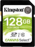 Memory Card Kingston SD Canvas Select 128 GB