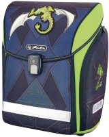 Photos - School Bag Herlitz Midi Robo Dragon 