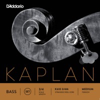Photos - Strings DAddario Kaplan Double Bass 3/4 Medium 