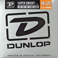 Strings Dunlop Super Bright 5-String Steel Bass 40-120 