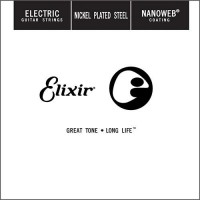 Photos - Strings Elixir Electric Nanoweb Nickel Plated Steel Single 46 