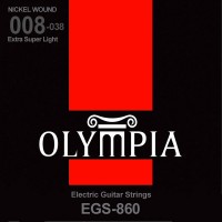 Photos - Strings Olympia Nickel Wound Extra Super Light 8-38 