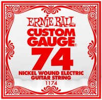 Strings Ernie Ball Single Nickel Wound 74 