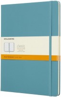 Photos - Notebook Moleskine Ruled Notebook Extra Large Turquoise 