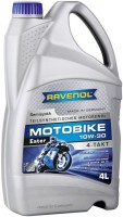 Photos - Engine Oil Ravenol Motobike 4-T Ester 10W-30 4 L