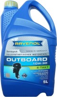 Photos - Engine Oil Ravenol Outboardoel 4T 10W-30 5 L