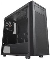 Photos - Computer Case Thermaltake Versa J22 Tempered Glass Edition black
