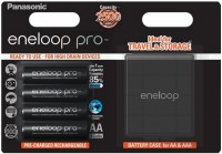 Battery Panasonic Eneloop Pro  4xAA 2500 mAh + case