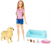 Photos - Doll Barbie Newborn Pups and Pets FDD43 