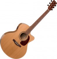 Photos - Acoustic Guitar Simon & Patrick CW GT Mini Jumbo Cedar EQ 