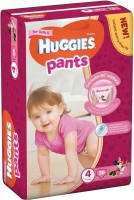 Photos - Nappies Huggies Pants Girl 4 / 36 pcs 