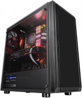 Photos - Computer Case Thermaltake Versa J23 Tempered Glass Edition black