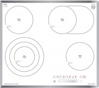 Photos - Hob Kaiser KCT 6715 F W white