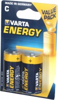 Photos - Battery Varta Energy 2xC 