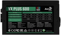 Photos - PSU Aerocool Value Plus RGB VX Plus 600 RGB