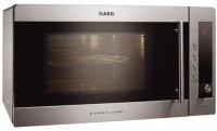 Photos - Microwave AEG MCD 2541 stainless steel