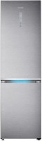 Photos - Fridge Samsung RB41J7851SR silver