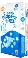 Photos - Nappies Honest Goods Diapers Midi 3 / 48 pcs 