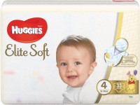 Photos - Nappies Huggies Elite Soft 4 / 33 pcs 