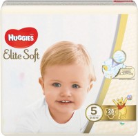 Photos - Nappies Huggies Elite Soft 5 / 28 pcs 