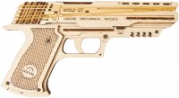 3D Puzzle UGears Wolf-01 Handgun 70047 