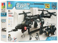 Photos - Construction Toy Jubilux SWAT Corps C0536A 