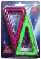 Photos - Construction Toy Magnikon Triangle 4 Pieces MK-4-RT 