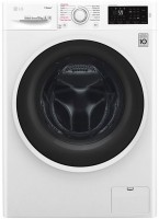 Photos - Washing Machine LG F4J6JY0W white