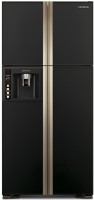 Photos - Fridge Hitachi R-W660PUC3 GBK black