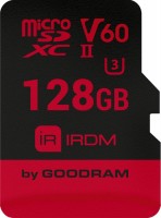 Photos - Memory Card GOODRAM microSD IRDM V60 UHS II U3 128 GB