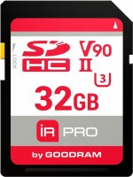 Photos - Memory Card GOODRAM SD IRDM Pro V90 UHS II U3 32 GB